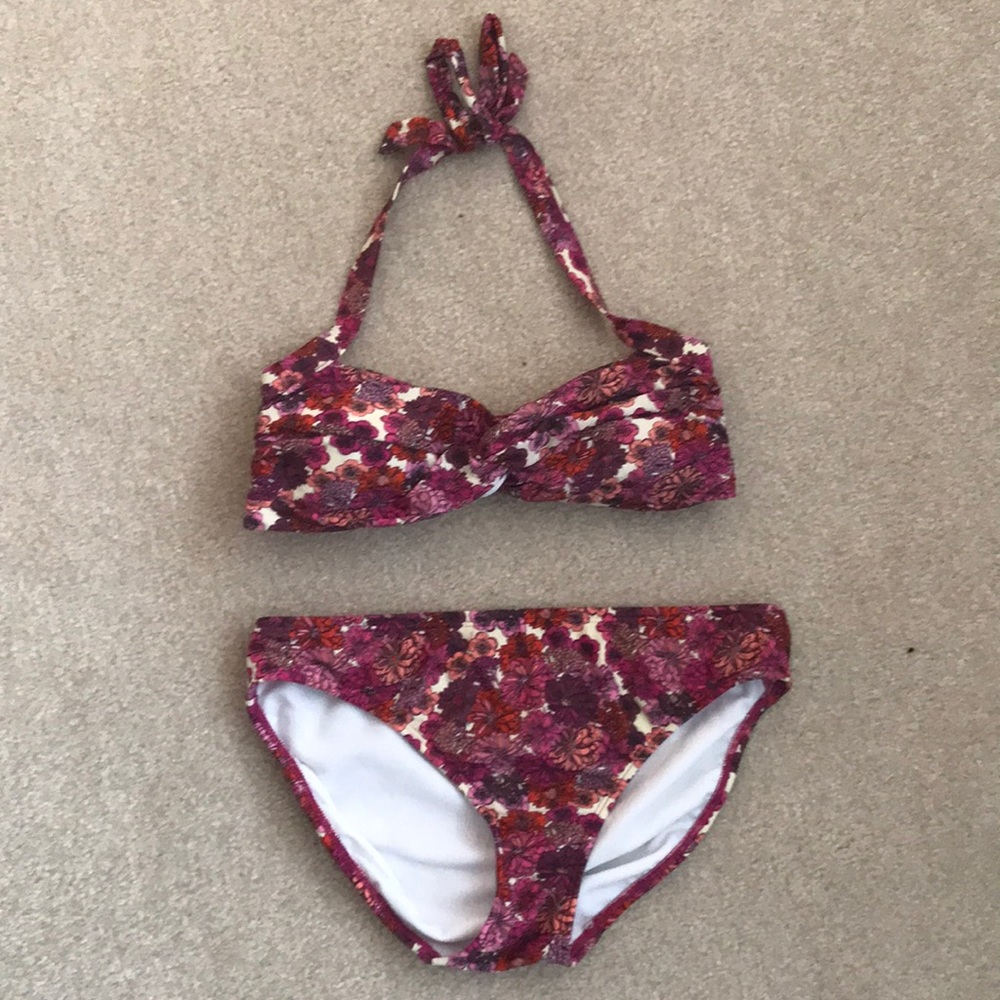 Liberty of London x Target Pink Floral Bikini Sz S